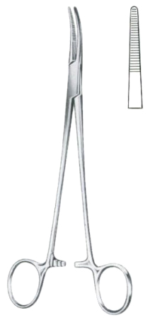 Adson Hemostatic Forceps BJ Straight 18.5cm/7 1/4"