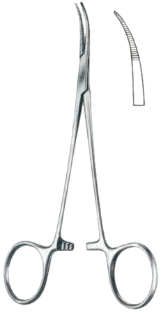 Jacobson-Adson Dissecting Forceps BJ Sightly Curved 18cm/7"