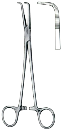 Kantrowtiz Bronchus Forceps BJ 19cm/7 1/2"
