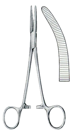 Spencer-Wells Artery Forceps BJ Curved 13cm/5"