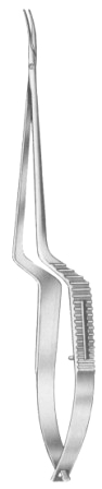 Yasargill Micro Needle Holders Curved 22.5cm/8 3/4"