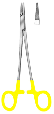 Crile-Wood Needle Holders BJ 31cm/12 1/4" TC GOLD