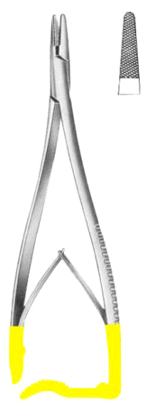 Zweifel Needle Holders BJ 20cm/8"  TC GOLD