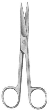 Opertaing Scissors Straight Fig # 3 14.5cm/5 3/4" Sh/Sh
