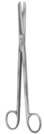 Sims Gynecological Scissors Striaght 20cm/8" Bl/Bl
