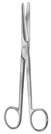 Mayo Operating Scissors Straight 19cm/7 1/2"