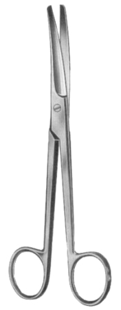 Mayo Operating Scissors Curved 15cm/6"