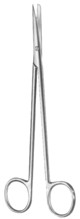 Metzenbaum Dissecting Scissors Straight 20cm/8" Sh/Bl