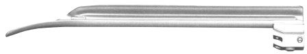 Fiber Optic Laryngoscope Blades Fig # 4, working length 130mm, Men's
