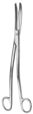 Klingenberg-Loth Vascular Scissors 23cm/9"