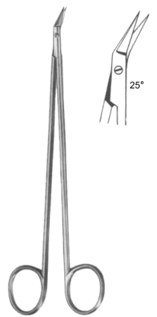 Hegemann (Diethric) Vascular Scissors 25
