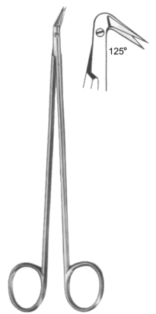 Hegemann (Diethric) Vascular Scissors 125