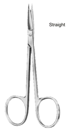 Eye Scissors Standard Straight 10.5cm/4 1/4"