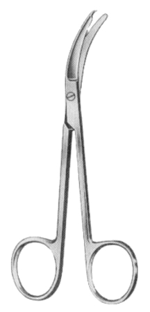 Northbent Ligature Scissors 12.5cm/5"