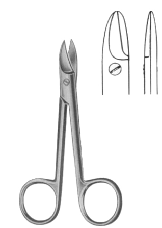 Beebee Crown Scissors Blunt 10.5cm/4 1/4"