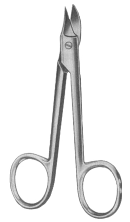 Crown Scissors Pointed 10.5cm/4 1/4"