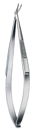Troutman Iridectomy Scissors Right10cm/4"