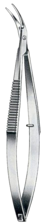 Castroviejo Iridectomy Scissors Left 11.5cm/4 1/2"
