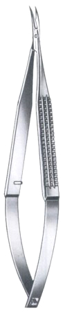 Micro Scissors Curved 12cm/4 3/4"