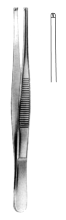 Tissue Fcps 1x2T Narrow 18cm