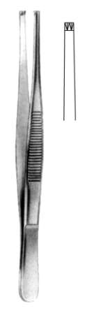 Tissue Fcps 2x3T 13cm
