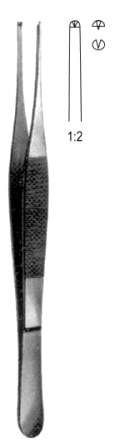 Adson Tissue Fcps 1x2T, 18cm