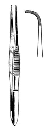 Fine Pattern D/Fcps serrated strongly cvd 10.5cm