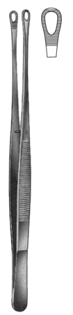 Singley Tuttle Lung Grasping Fcps 23cm