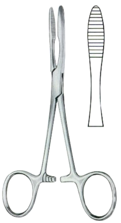 Pean Hemostatic Forceps BJ 16cm/6 1/4"