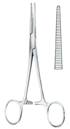 Crile-Rankin Hemostatic Forceps BJ Straight 16cm/6 1/4"