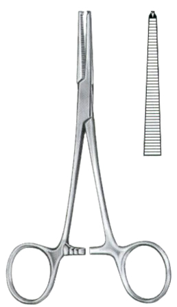 Crile Hemostatic Forceps BJ Straight 1:2 14cm/5 1/2"