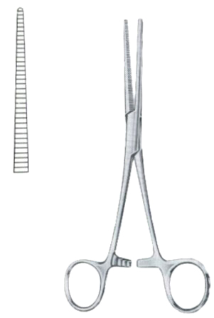 Rochester-Pean Hemostatic Forceps BJ Straight 14cm/5 1/2"