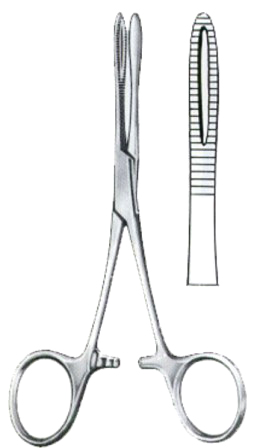 Kronlein Hemostatic Forceps BJ 13cm/5"