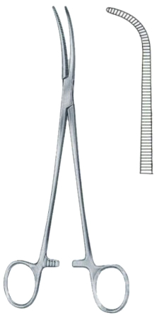 Kelly Hemostatic Forceps BJ Full 19cm/7 1/2"