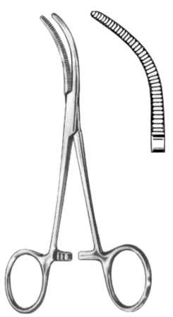 Baby-Overholt Ligature Forceps BJ 13.5cm/5 1/2"