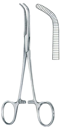 Mixter-O'Shaugnessy Ligature Forceps BJ 19cm/7 1/2"