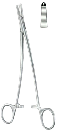 Schindler Hysterectomy Forceps BJ 20cm/8"