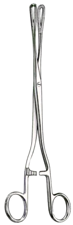Ramply Cotton Swab Forceps SJ 18cm/7"