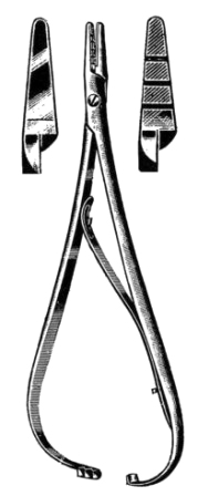 Macphail Needle Holder copper Jaw 14cm