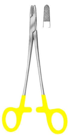 New Orleans Needle Holders BJ 18cm/7"  TC GOLD