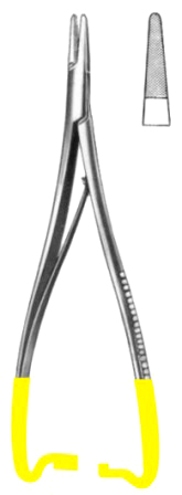 Mathieu Needle Holders BJ 20cm/8" TC GOLD