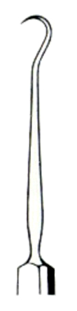 Nerve Hooks Sharp 16cm/6 1/4"