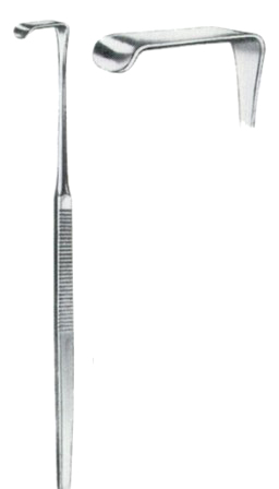 Mini-Langenbeck Wound Retractors 22x8 mm 16cm/6 1/4"