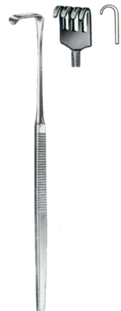 Wound Retractors Blunt 4 Prongs 16cm/6 1/4" Felxible