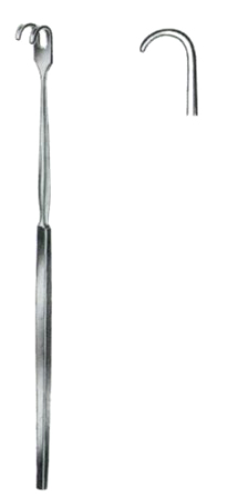 Wound Retractors Standard Blunt  1 Prong 16cm/6 1/4"