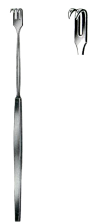 Wound Retractors Sharp 2 Prongs 16cm/6 1/4"