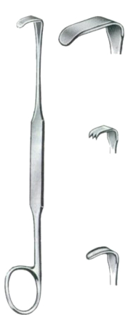 Meyerding Trachea Retractors 7x4mm 18cm/7"