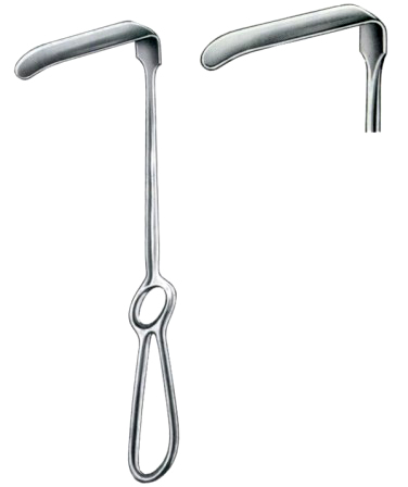 Retractors for Maxillofacial Surgery 42X11mm 22cm/8 3/4"