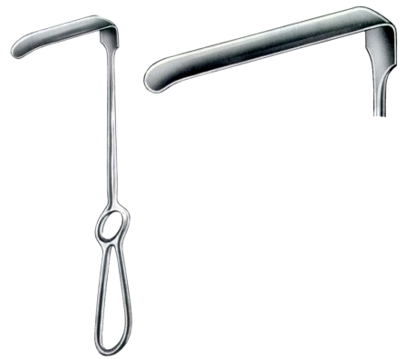 Retractors for Maxillofacial Surgery 80X18mm 22cm/8 3/4"