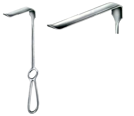 Retractors for Maxillofacial Surgery 80x16mm 22cm/8 3/4"